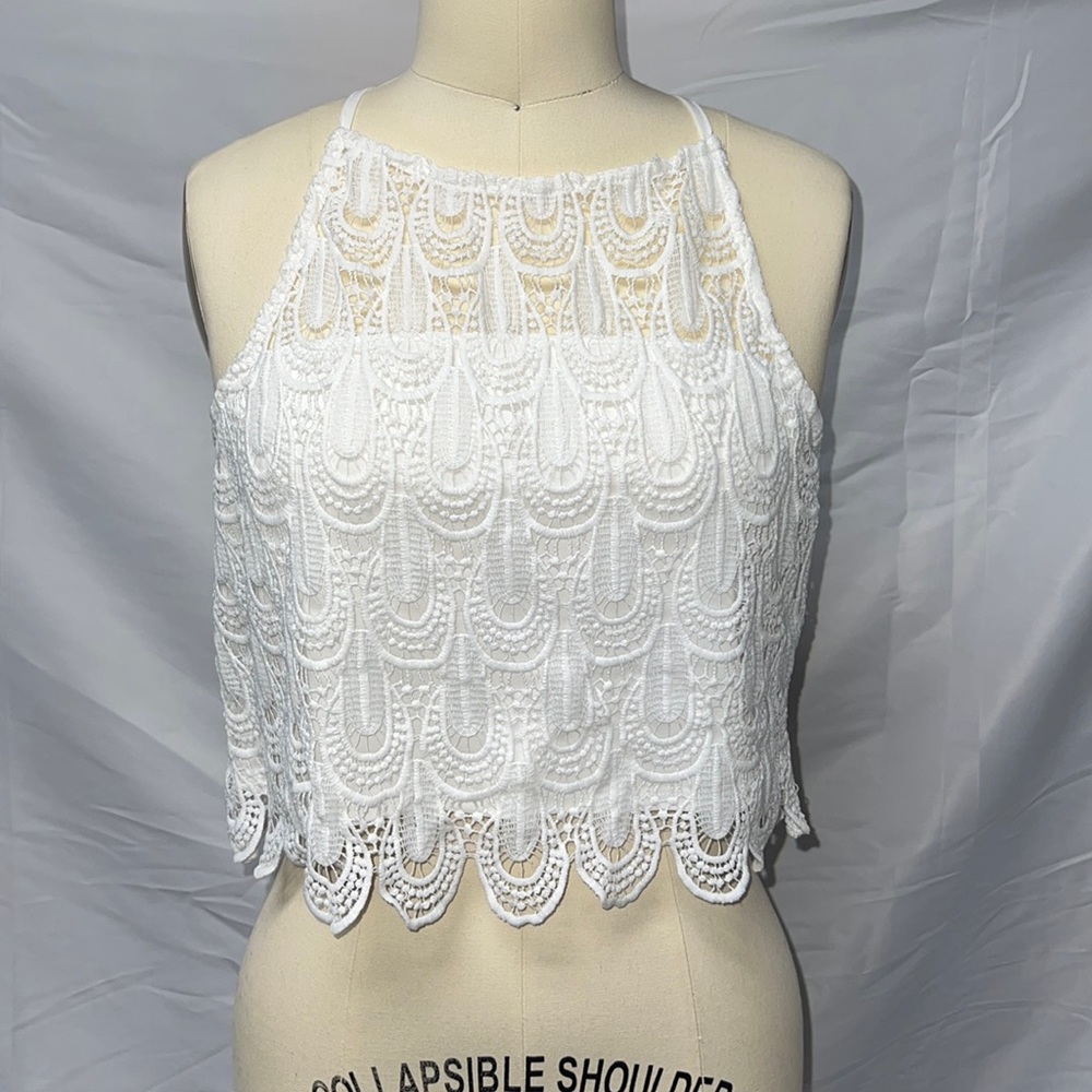 Lace tank